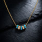 Protection & Peace – Turquoise Blossom Necklace