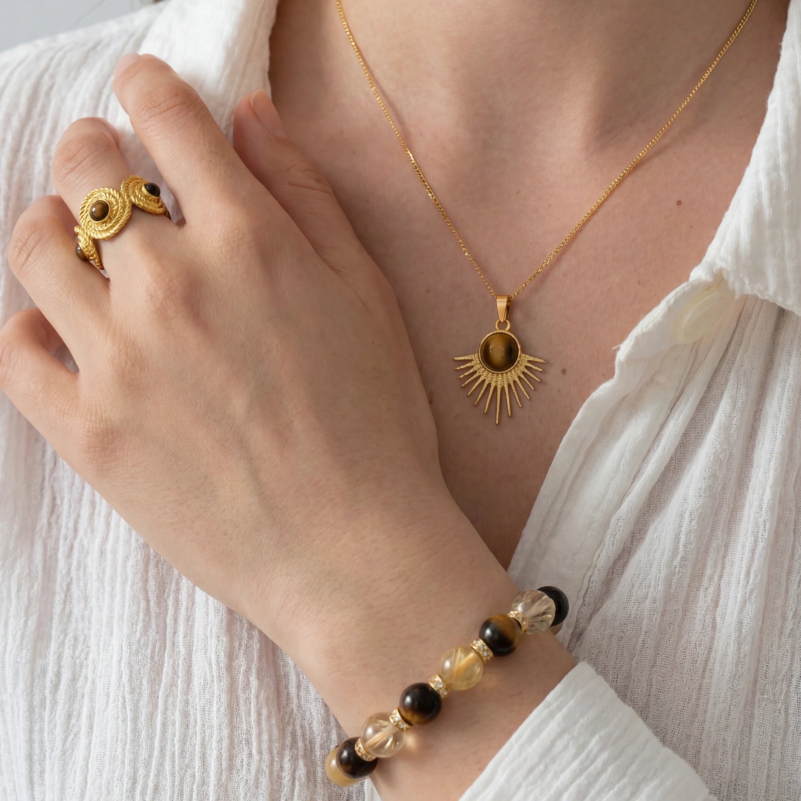 Golden Abundance Ritual Set
