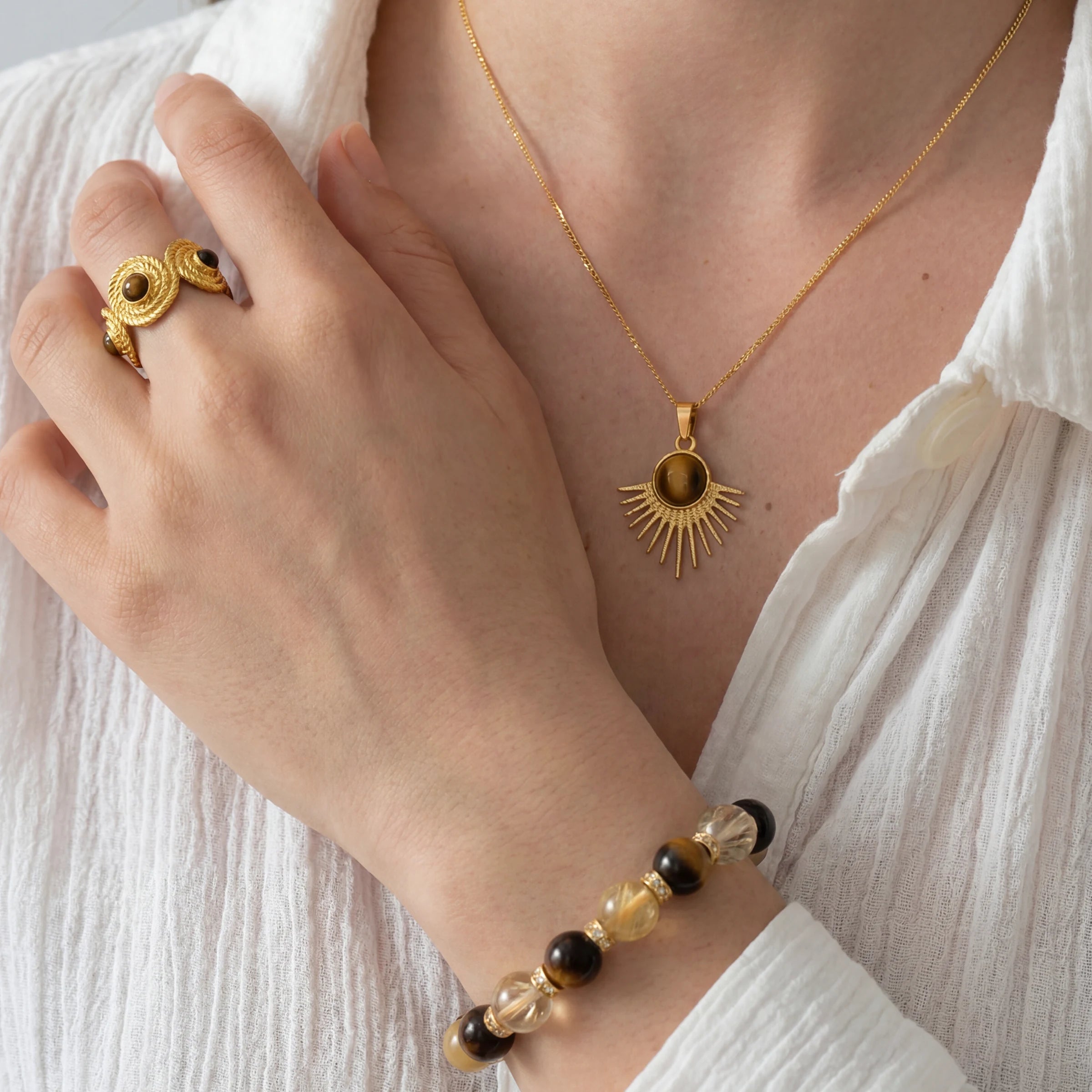 Golden Abundance Ritual Set