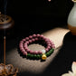 Clarity & Fulfillment – Tibetan Lotus Incense Beads Bracelet