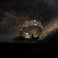 Spiritual Protection - Vintage Six-Word Mantra Open Ring