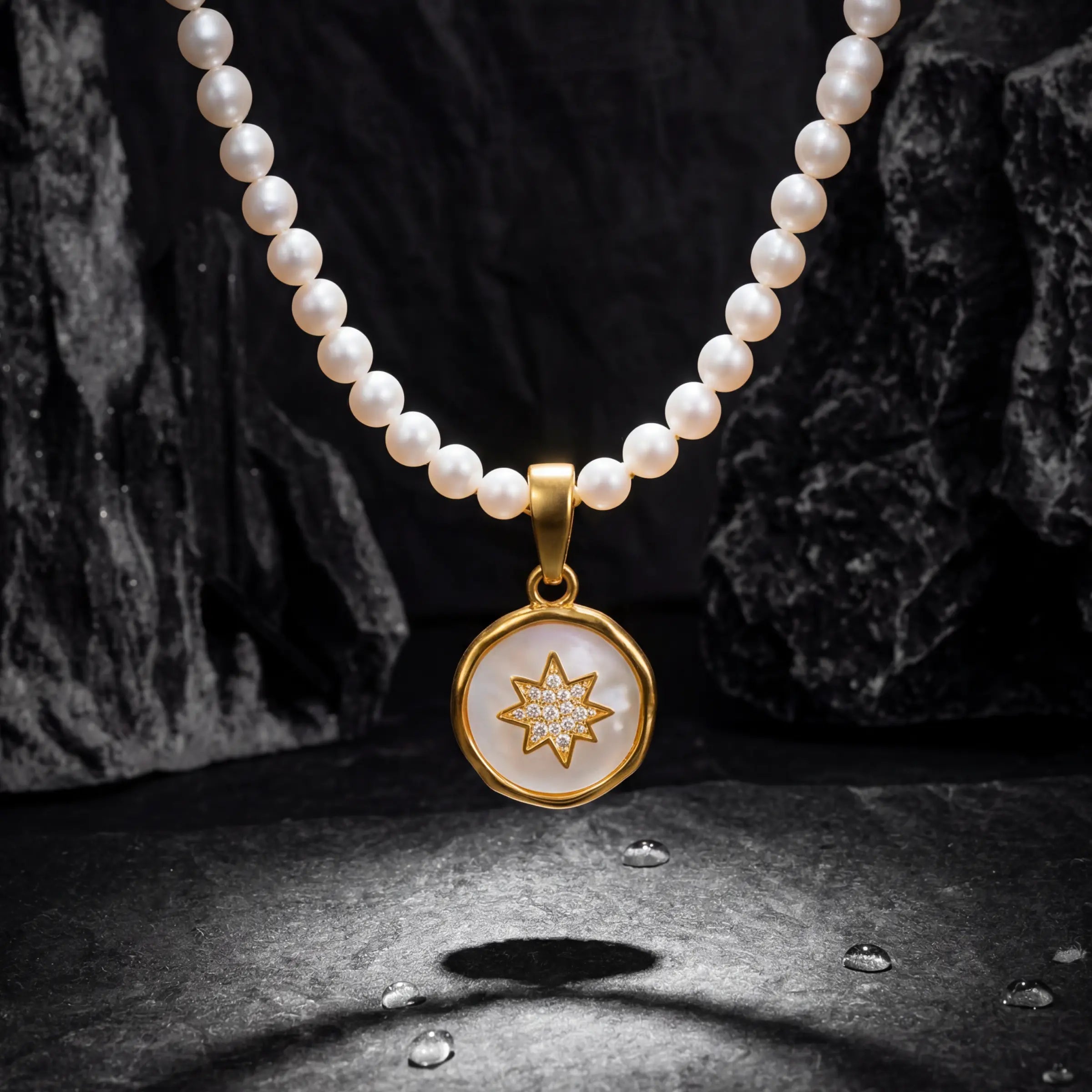 Clarity & Harmony – Tibetan Starlight Necklace