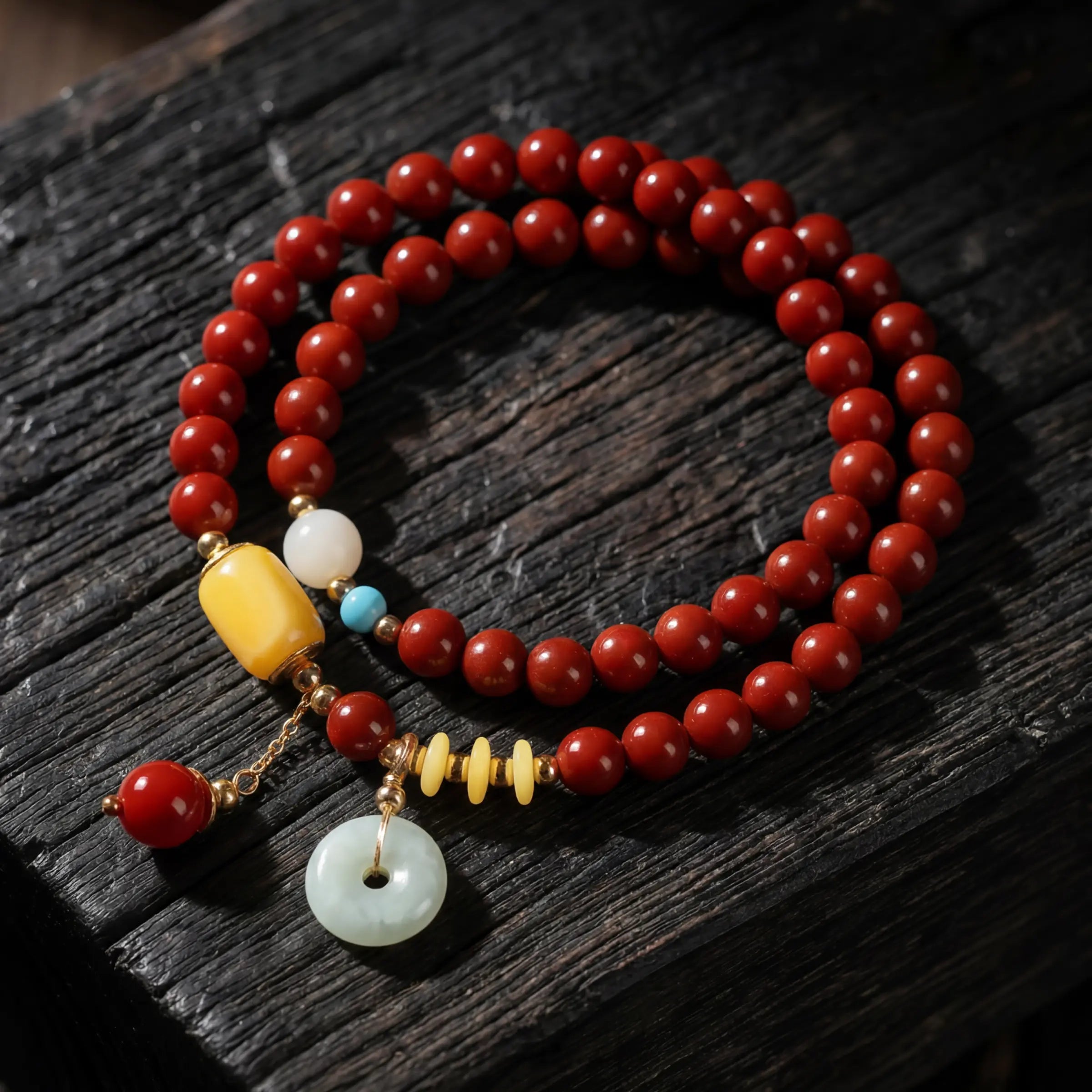 Power & Motivation – Red Agate Blessing Dural Bracelet