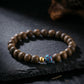 Calm & Purify – Qi Nan Agarwood & Silver Lotus Bracelet