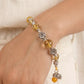 Wealth Magnetism – Mantra Golden Rutilated Quartz Bracelet