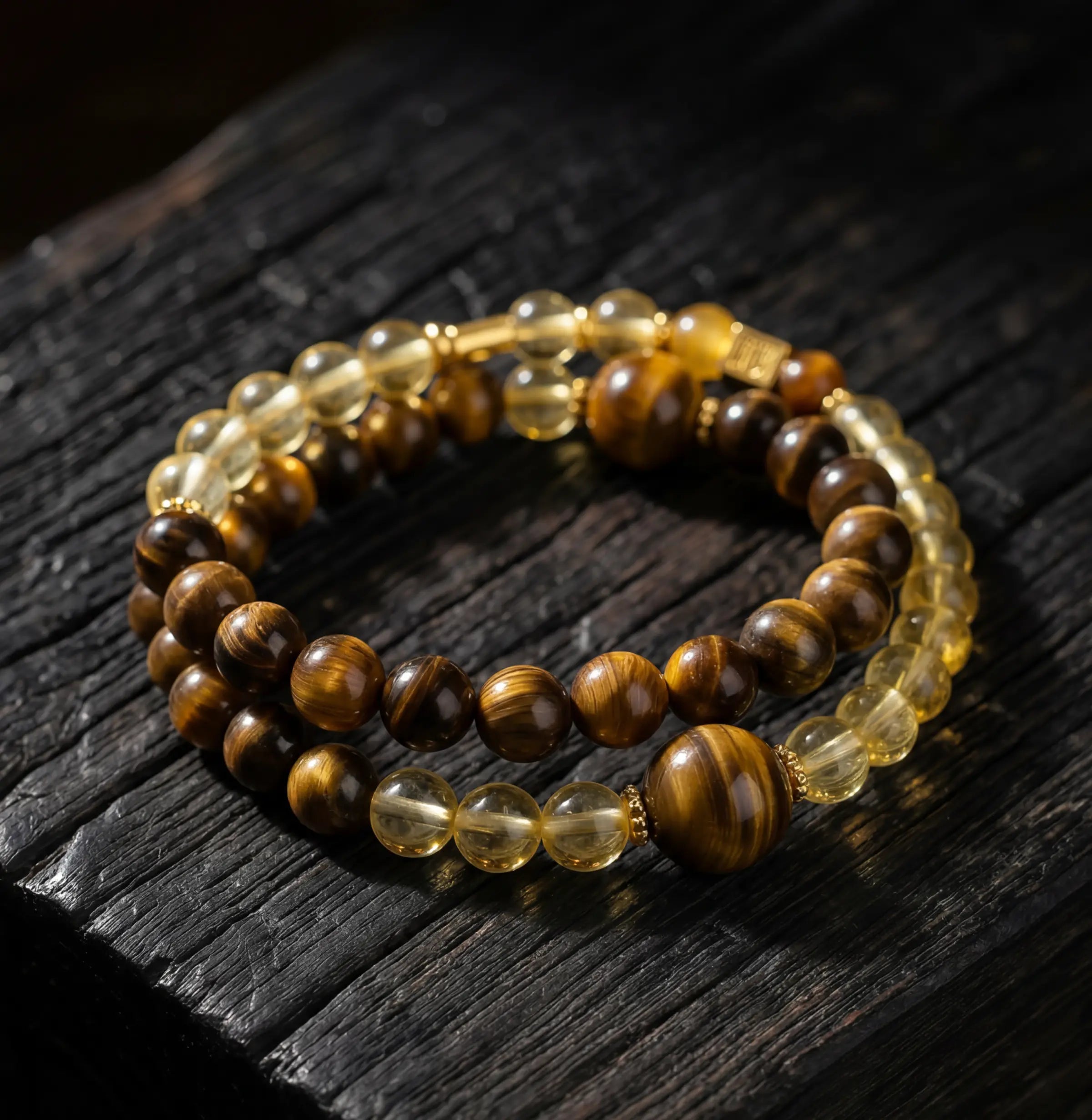 Flow of Abundance - Golden Glow Tiger’s Eye Bracelet