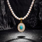 Balance & Grace – Tibetan Harmony Pearl Necklace
