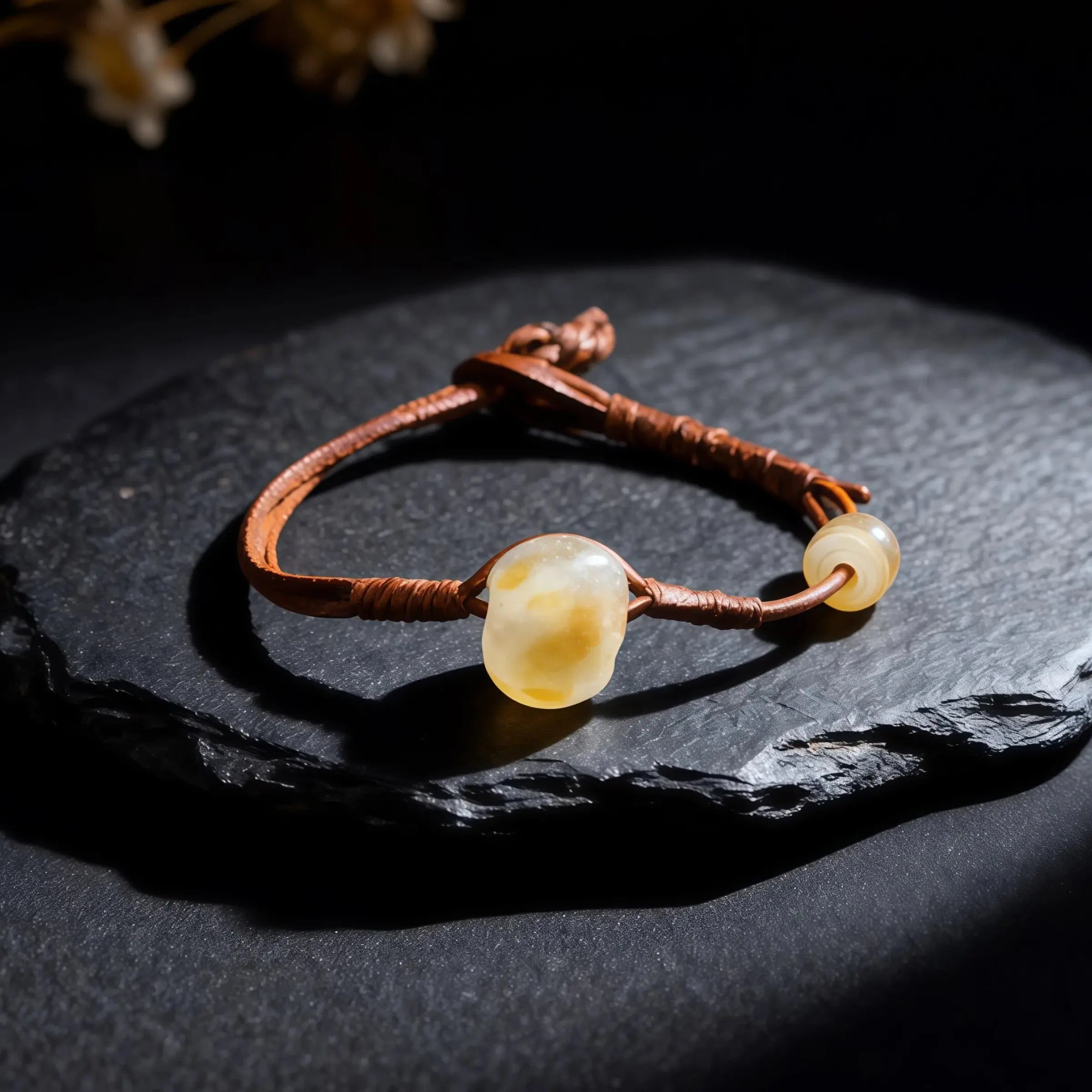 Grounding & Clarity - One of one Sun Spirit Bracelet