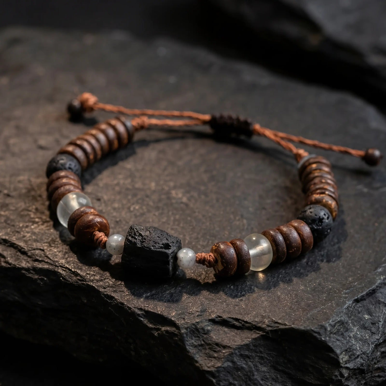Spiritual Balance & Grounding - One of one Tibetan Woven Bracelet