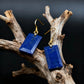 Protection & Well-Being – Tibetan Lapis Earrings