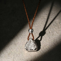 Protection & Strength - Mountain Amulet Woven Cord Necklace