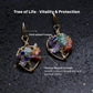 Vitality & Protection – Tibetan Tree of Life Earrings