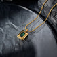 Heart of Harmony - Emerald CZ Elegant Necklace