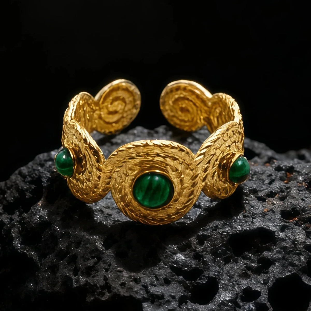 Emotional Healing & Growth – Tibetan Five Elements Ring