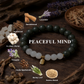 Peaceful Mind – Lavender & Sandalwood Herbal Incense Bead Bracelet