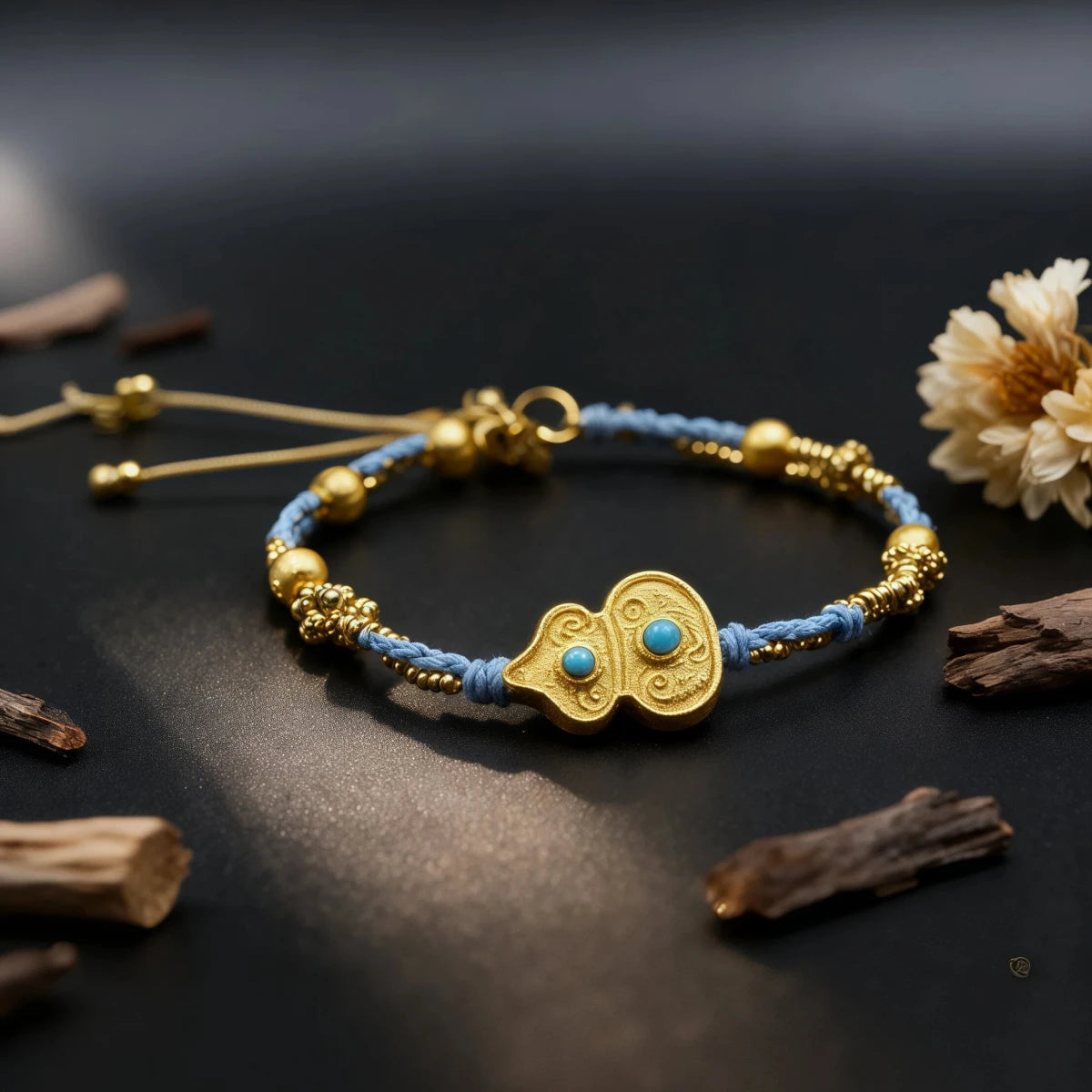 Luck & Chance - Tibetan Gourd Bracelet