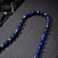 Calm Expression & Clarity – Tibetan Blue Chalcedony Necklace