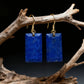 Protection & Well-Being – Tibetan Lapis Earrings
