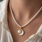 Peace & Feminine Energy – Tibetan Moonlight Pearl Necklace