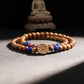 Tibetan Blessing – Buddhist Sandalwood Bracelet
