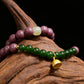 Clarity & Fulfillment – Tibetan Lotus Incense Beads Bracelet
