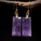 Focus & Insight – Tibetan Amethyst Earrings