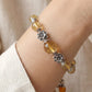 Wealth Magnetism – Mantra Golden Rutilated Quartz Bracelet