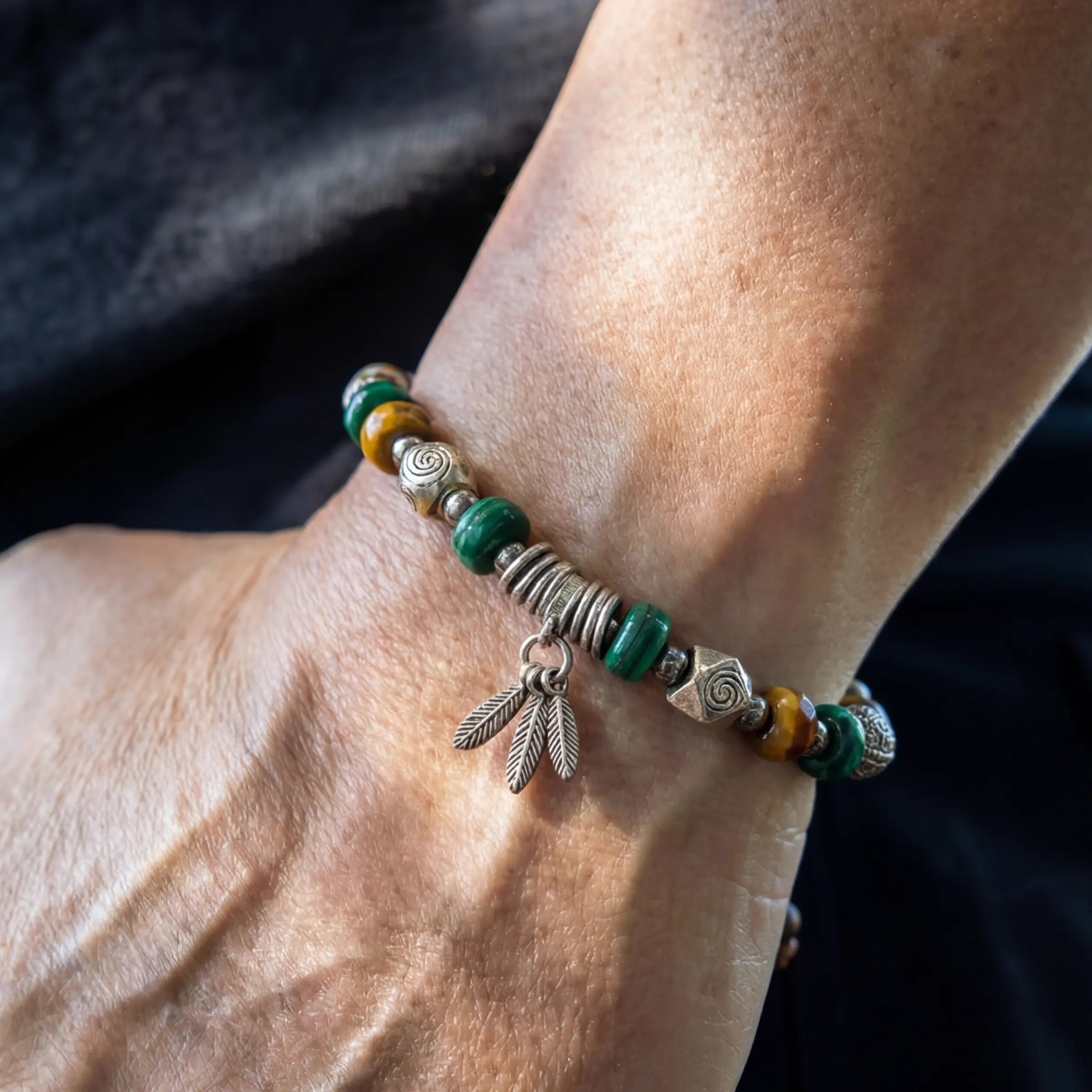 Strength & Clarity – Tibetan Tiger’s Eye Men’s Bracelet
