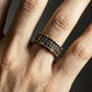 Spiritual Protection - Vintage Six-Word Mantra Open Ring