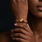 Golden Horse Prosperity Ingots Red String Bracelet