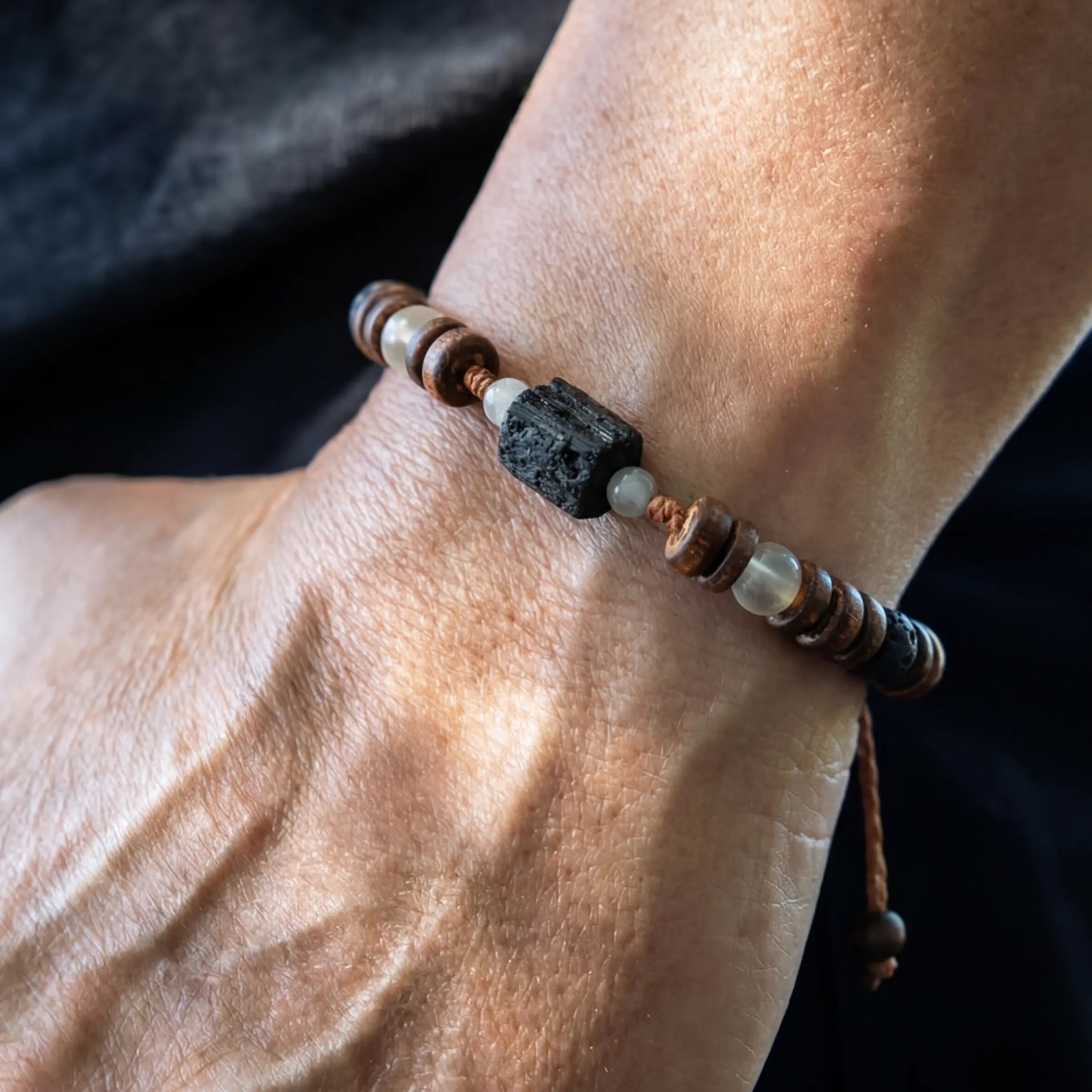 Spiritual Balance & Grounding - One of one Tibetan Woven Bracelet