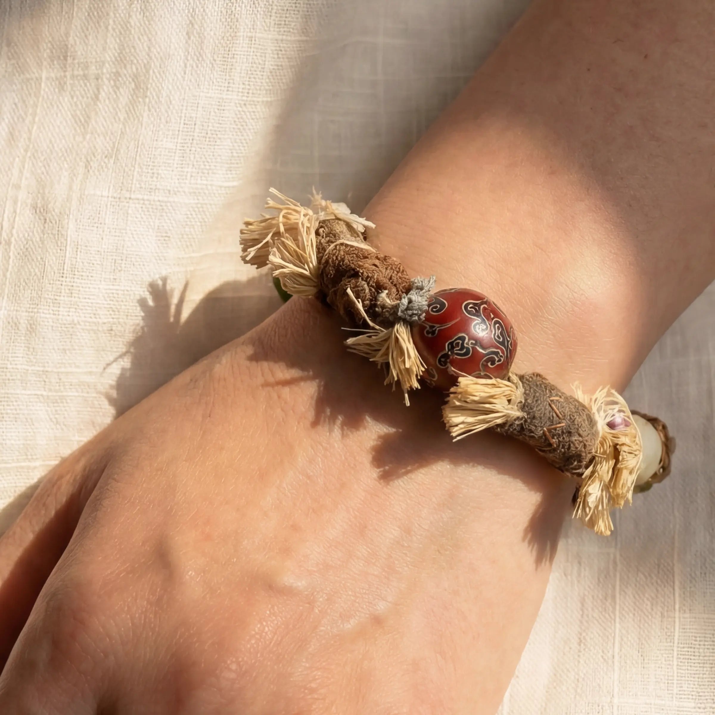Balance & Connection - One of one Ancient Guardian Bracelet
