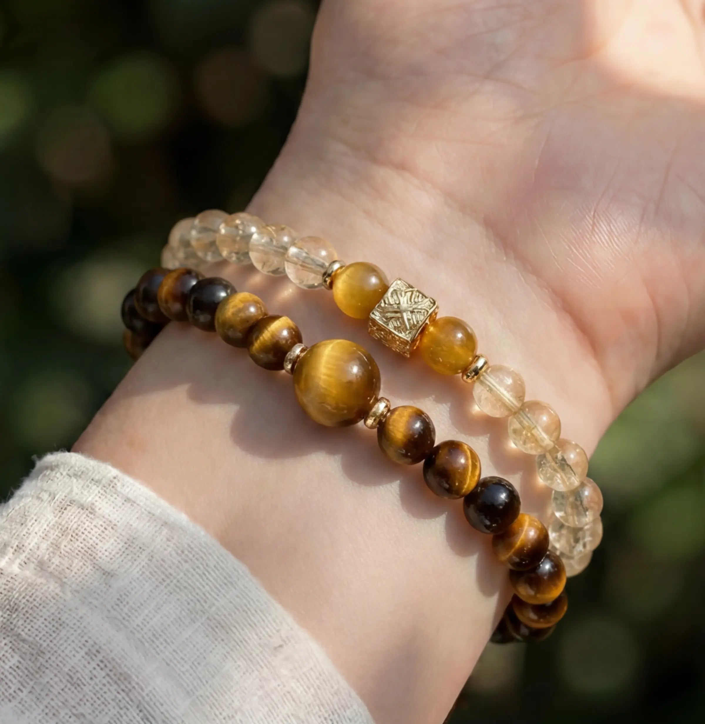 Flow of Abundance - Golden Glow Tiger’s Eye Bracelet