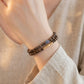 Calm & Purify – Qi Nan Agarwood Double-Wrap Lotus Bracelet