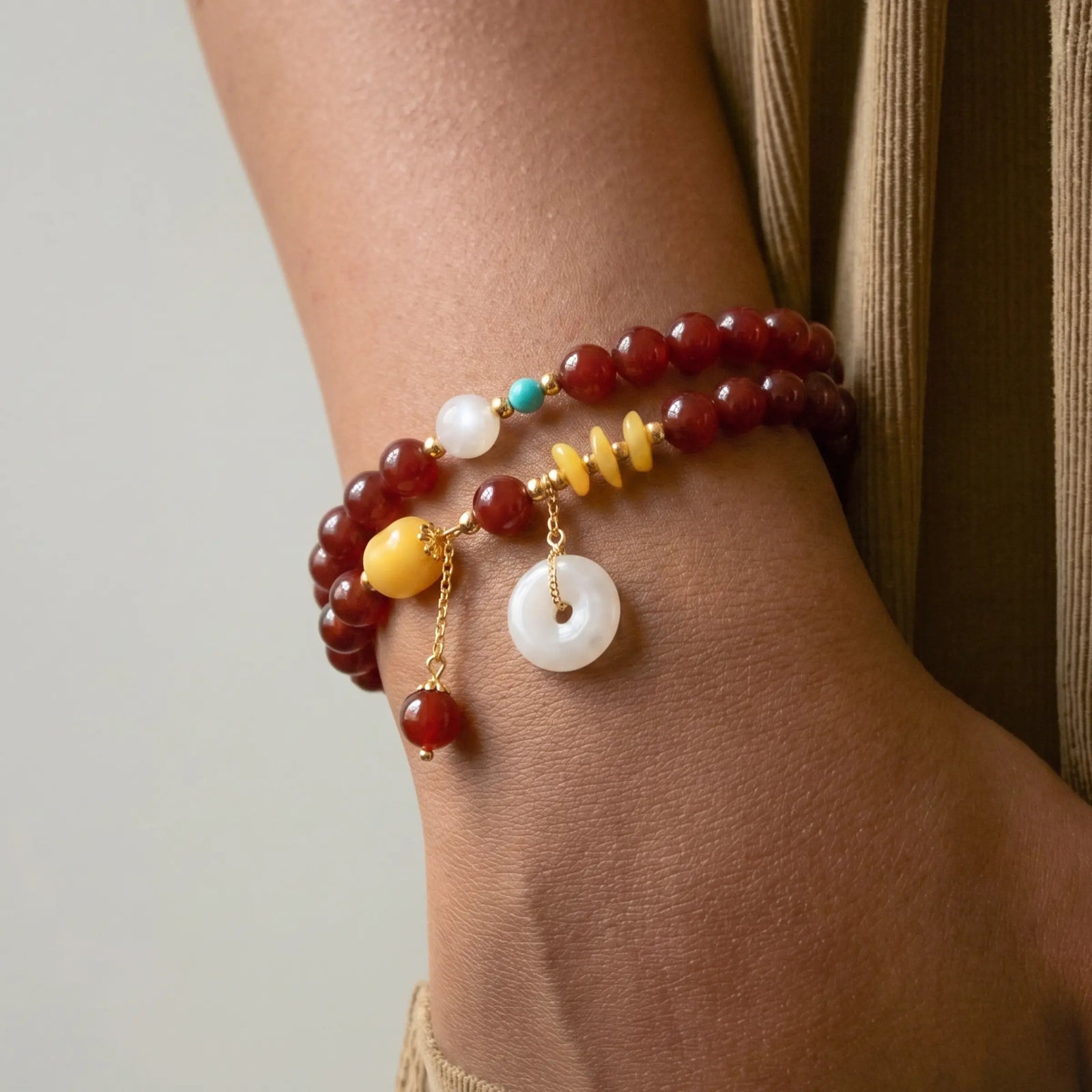 Power & Motivation – Red Agate Blessing Dural Bracelet
