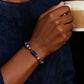 Wisdom & Protection – Lapis Lazuli Woven Bracelet