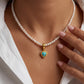 Protection & Peace – Tibetan Turquoise Heart Necklace