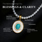 Balance & Grace – Tibetan Harmony Pearl Necklace
