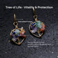 Vitality & Protection – Tibetan Tree of Life Earrings