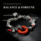 Balance & Fortune – Tibetan Totem Gourd Bracelet