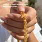 Wealth & Confidence – Temple Incense Ash Liuli Mala Bracelet