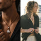 Protection & Strength - Mountain Amulet Woven Cord Necklace