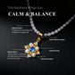 Calm & Emotional Balance – Tibetan Moonstone Necklace