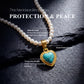 Protection & Peace – Tibetan Turquoise Heart Necklace