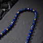 Calm Expression & Clarity – Tibetan Blue Chalcedony Necklace
