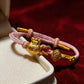 Fortune Turning Ru Yi Blessing Bag Red String Bracelet