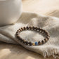 Calm & Purify – Qi Nan Agarwood & Silver Lotus Bracelet