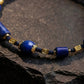 Wisdom & Protection – Lapis Lazuli Woven Bracelet