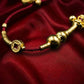 Lucky Red String Bracelet with Gourd & Coin Charms