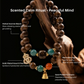 Stress Relief – Ancient Gourd Double-Wrap Herbal Incense Bead Bracelet